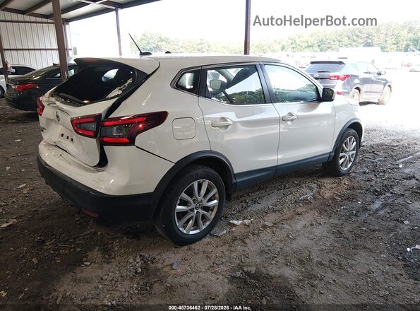 JN1BJ1AV5NW342122 2022 NISSAN ROGUE Белый Задняя правая четверть