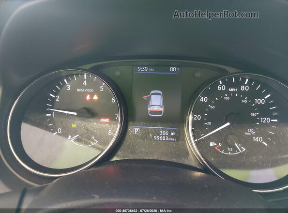 JN1BJ1AV5NW342122 2022 NISSAN ROGUE Белый Вид задних сидений