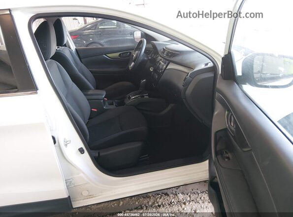 JN1BJ1AV5NW342122 2022 NISSAN ROGUE Белый Вид салона спереди