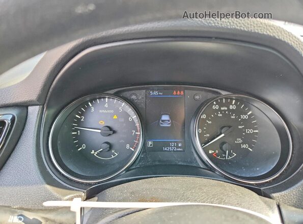 JN1BJ1AV6MW563940 2021 NISSAN ROGUE Silver Vista del cuadro de instrumentos