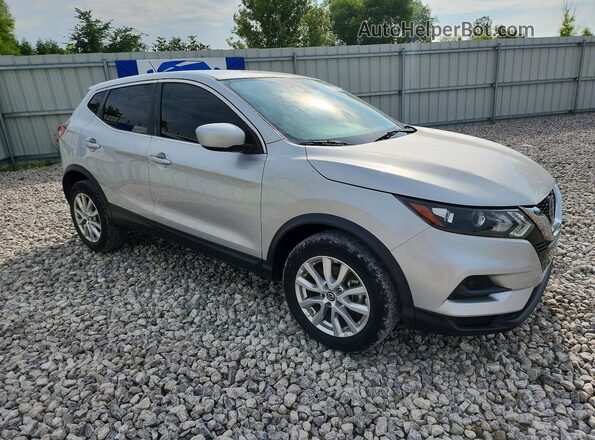 JN1BJ1AV6MW563940 2021 NISSAN ROGUE Silver Delantero derecho