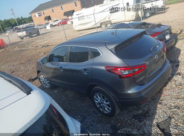 JN1BJ1AV6NW582926 2022 NISSAN ROGUE Gray Widok wnętrza z tyłu