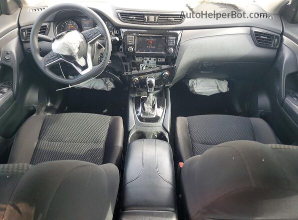 JN1BJ1AV7MW320556 2021 NISSAN ROGUE White Առջևի վահանակի տեսք