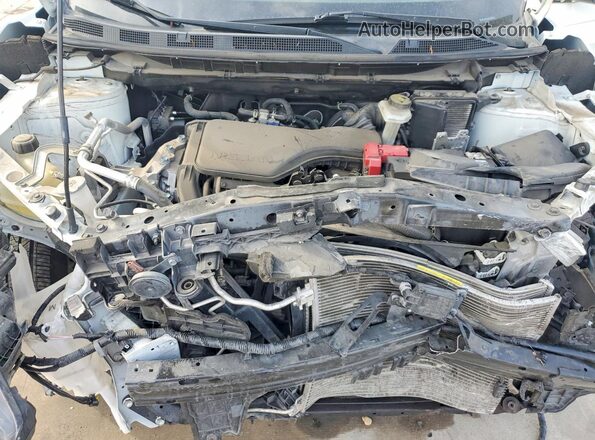JN1BJ1AV7MW320556 2021 NISSAN ROGUE White Շարժիչի բաժամունքի տեսք