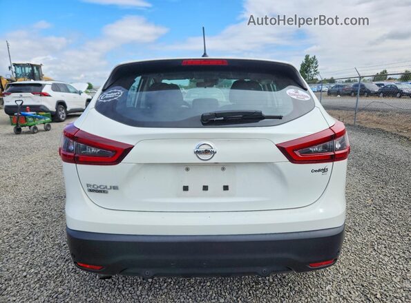 JN1BJ1AV8MW307959 2021 NISSAN ROGUE White Vista trasera