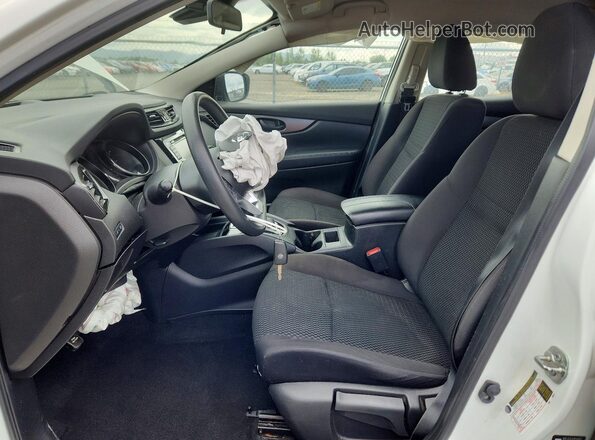 JN1BJ1AV8MW307959 2021 NISSAN ROGUE White Vista interior delantera