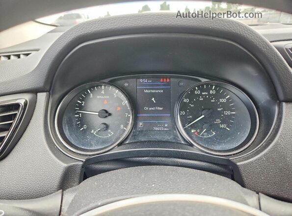JN1BJ1AV8MW307959 2021 NISSAN ROGUE White Vista del cuadro de instrumentos