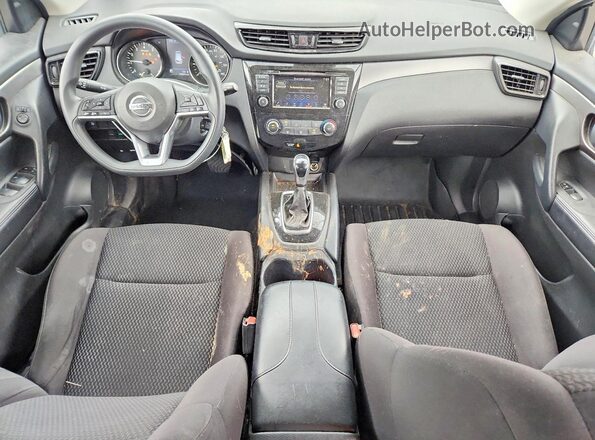 JN1BJ1AVXMW300981 2021 NISSAN ROGUE White Առջևի վահանակի տեսք