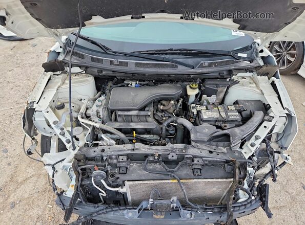JN1BJ1AVXMW300981 2021 NISSAN ROGUE White Շարժիչի բաժամունքի տեսք