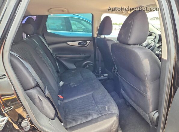 JN1BJ1AVXNW346134 2022 NISSAN ROGUE Black Widok wnętrza z tyłu
