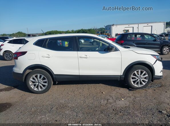JN1BJ1AW0NW472480 2022 NISSAN ROGUE Белый Вид задней части салона