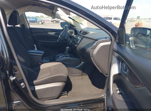 JN1BJ1AW2MW664465 2021 NISSAN ROGUE Black Widok wnętrza z przodu