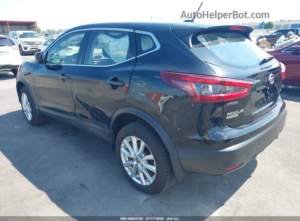 JN1BJ1AW2MW664465 2021 NISSAN ROGUE Black Tył lewy