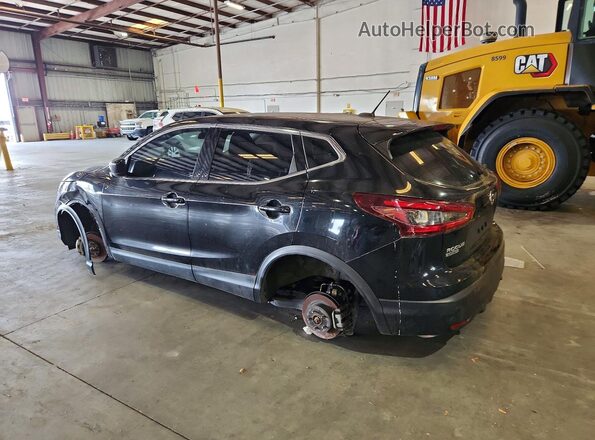 JN1BJ1AW3MW662532 2021 NISSAN ROGUE Black Trasero izquierdo
