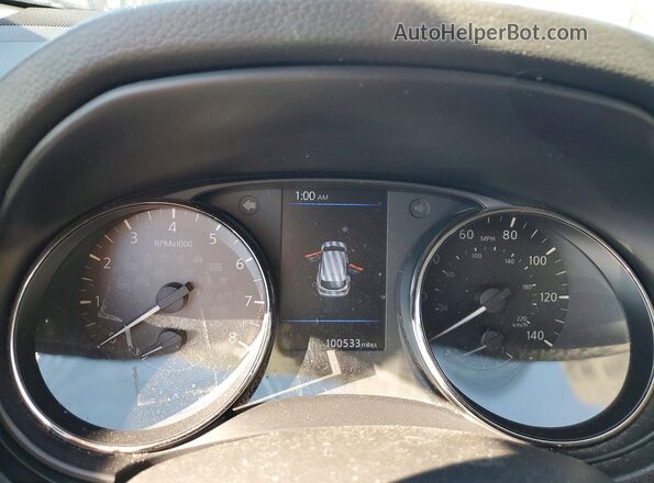 JN1BJ1AW3MW663230 2021 NISSAN ROGUE Black Вид щитка приладів