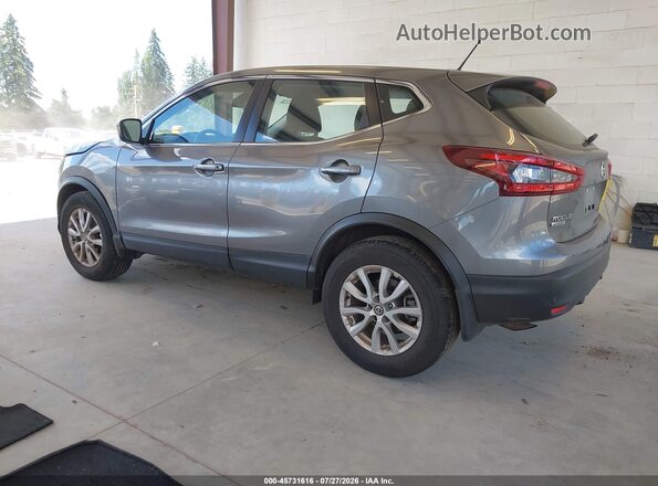 JN1BJ1AW3MW665205 2021 NISSAN ROGUE Silver უკანა მარცხენა