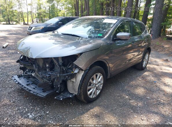 JN1BJ1AW3NW470187 2022 NISSAN ROGUE Серый Передняя левая четверть
