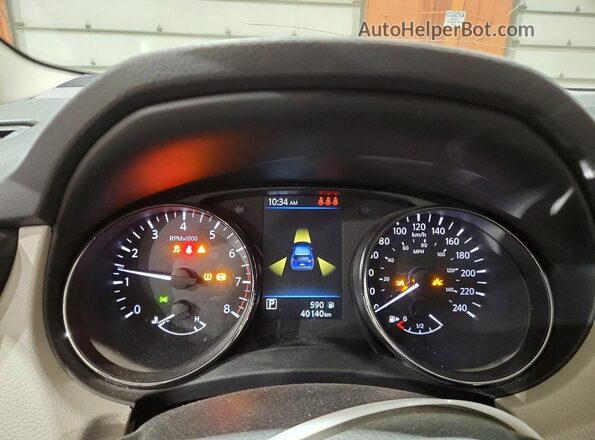 JN1BJ1AW3PW111554 2023 NISSAN QASHQAI Blue Սարքավորումների վահանակի տեսք