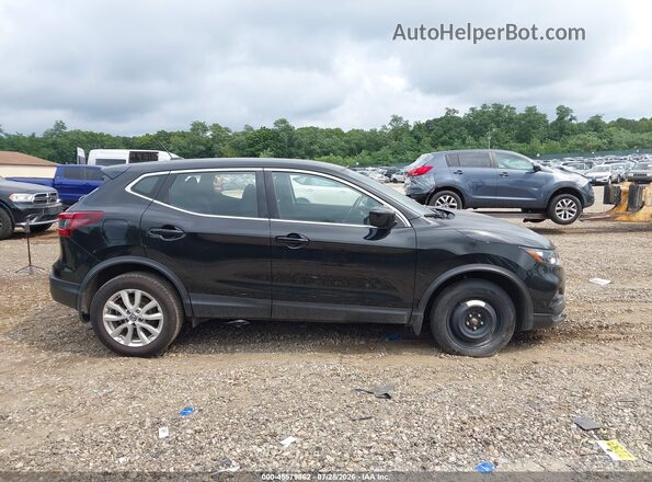 JN1BJ1AW4MW422549 2021 NISSAN ROGUE Black Вид задньої частини салону