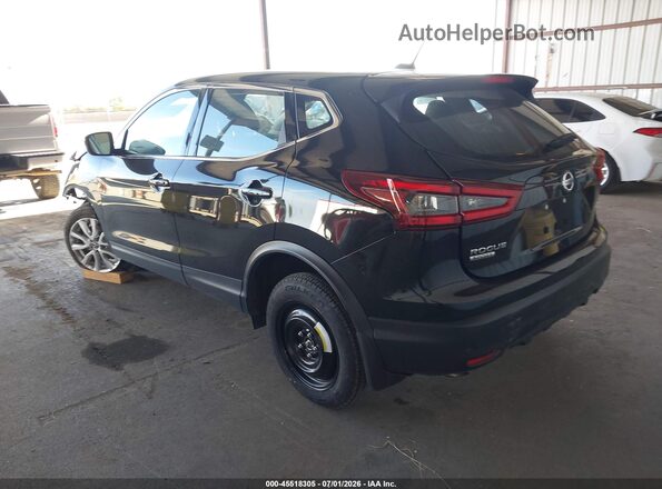JN1BJ1AW4MW671594 2021 NISSAN ROGUE Black Հետևի ձախ