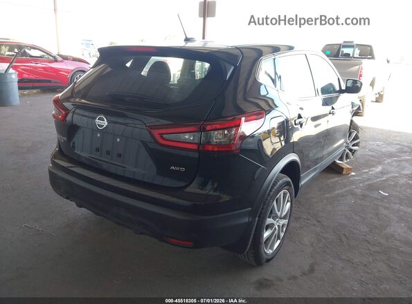 JN1BJ1AW4MW671594 2021 NISSAN ROGUE Black Հետևի աջ