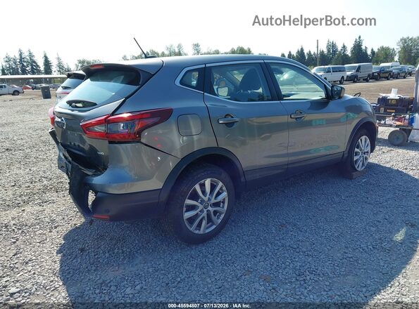 JN1BJ1AW5MW425489 2021 NISSAN ROGUE Gray Задня права чверть