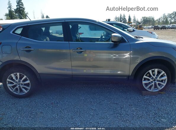 JN1BJ1AW5MW425489 2021 NISSAN ROGUE Gray Вид задньої частини салону