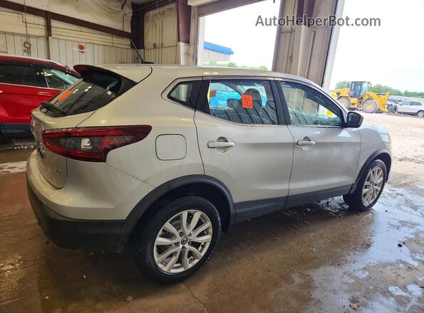 JN1BJ1AW6MW662489 2021 NISSAN ROGUE Серебряный Задняя правая четверть