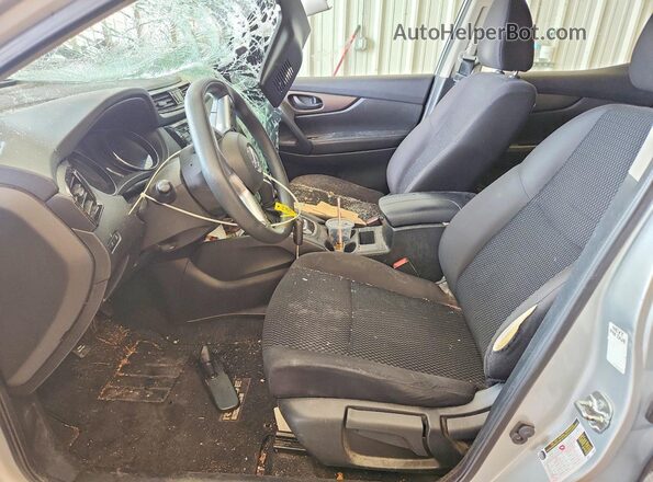 JN1BJ1AW6MW662489 2021 NISSAN ROGUE Серебряный Вид салона спереди