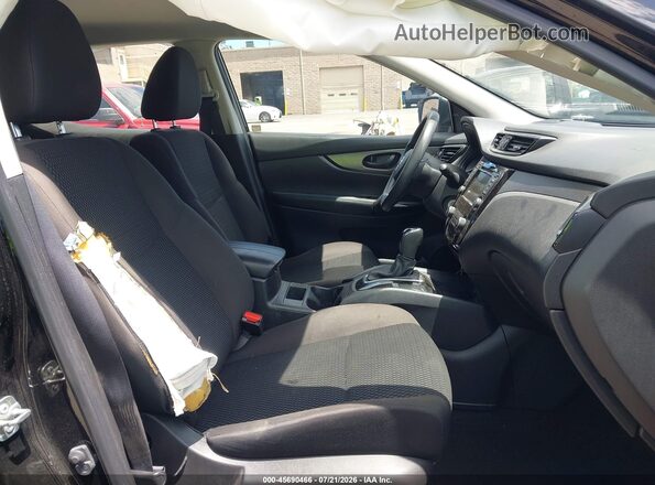 JN1BJ1AW6MW665120 2021 NISSAN ROGUE Black Front interior view