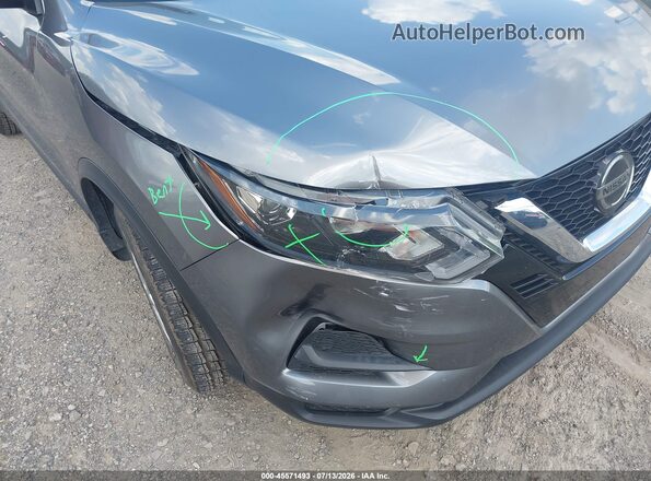JN1BJ1AW7MW671122 2021 NISSAN ROGUE Gray Widok z przodu