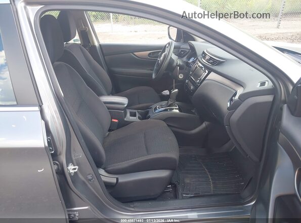 JN1BJ1AW7MW671122 2021 NISSAN ROGUE Gray Widok wnętrza z przodu