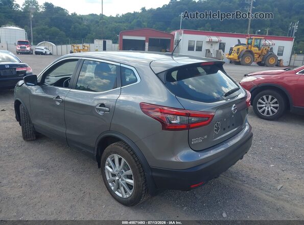 JN1BJ1AW7MW671122 2021 NISSAN ROGUE Gray Tył lewy