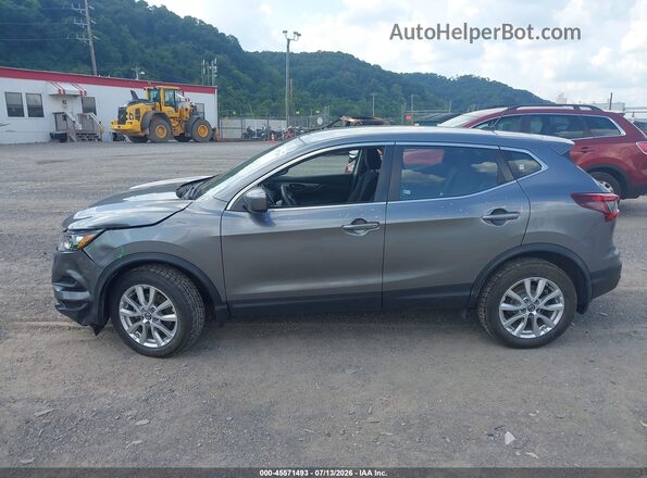 JN1BJ1AW7MW671122 2021 NISSAN ROGUE Gray Widok wnętrza 360 stopni