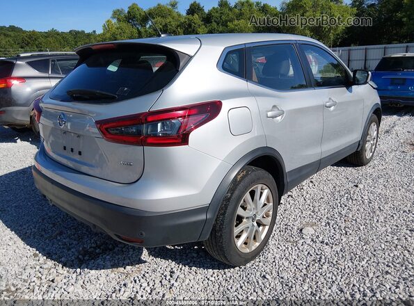JN1BJ1AW8MW660176 2021 NISSAN ROGUE Silver Trasero derecho