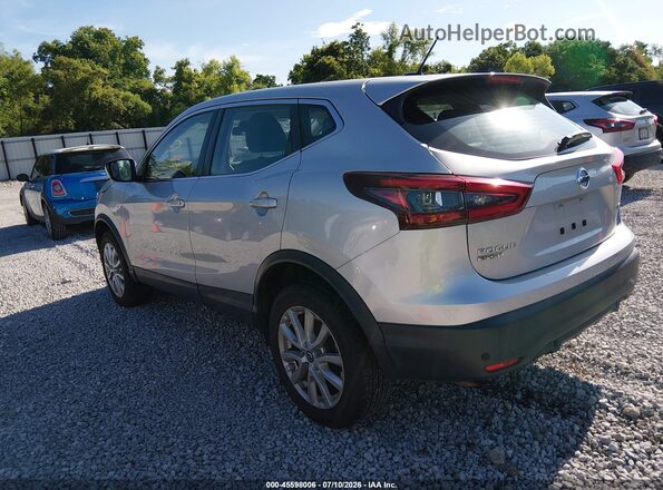 JN1BJ1AW8MW660176 2021 NISSAN ROGUE Silver Trasero izquierdo