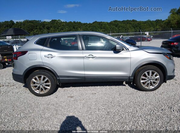 JN1BJ1AW8MW660176 2021 NISSAN ROGUE Silver Vista interior trasera