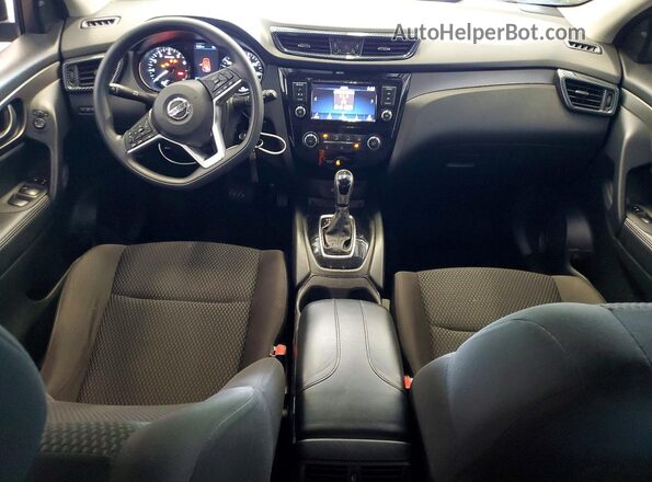 JN1BJ1AW9MW660249 2021 NISSAN ROGUE Black Dashboard view
