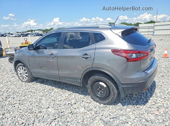 JN1BJ1BV2MW571077 2021 NISSAN ROGUE Gray უკანა მარცხენა