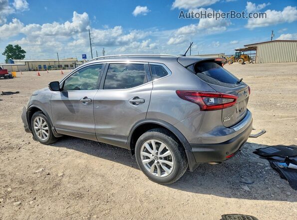 JN1BJ1BV2NW349088 2022 NISSAN ROGUE Серебряный Задняя левая четверть