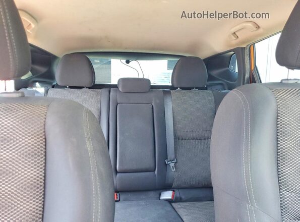 JN1BJ1BV3MW315224 2021 NISSAN ROGUE Orange Rear seats view
