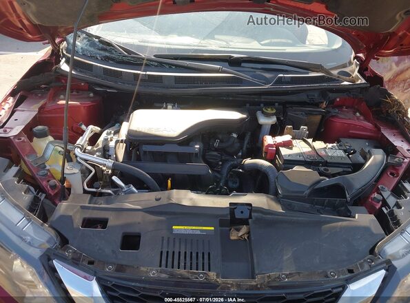 JN1BJ1BV3MW320522 2021 NISSAN ROGUE Red Vista trasera