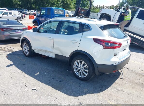 JN1BJ1BW5NW484431 2022 NISSAN ROGUE White Rear left