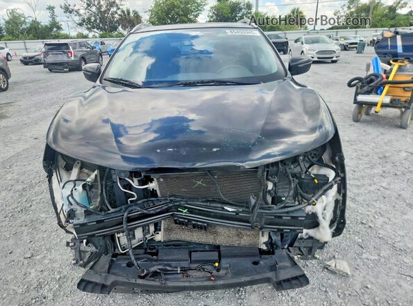 JN1BJ1CP0HW034214 2017 NISSAN ROGUE Черный Вид спереди