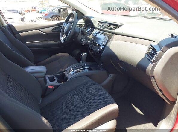 JN1BJ1CP0KW243394 2019 NISSAN ROGUE Burgundy Vista interior delantera
