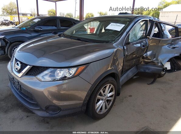 JN1BJ1CP1HW009550 2017 NISSAN ROGUE Gray Przód lewy