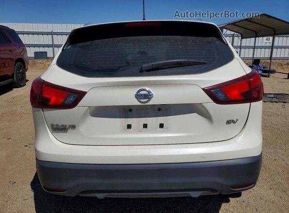 JN1BJ1CP1JW182782 2018 NISSAN ROGUE White Вид ззаду