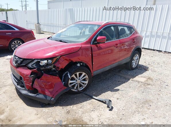 JN1BJ1CP2HW008925 2017 NISSAN ROGUE Burgundy Przód lewy