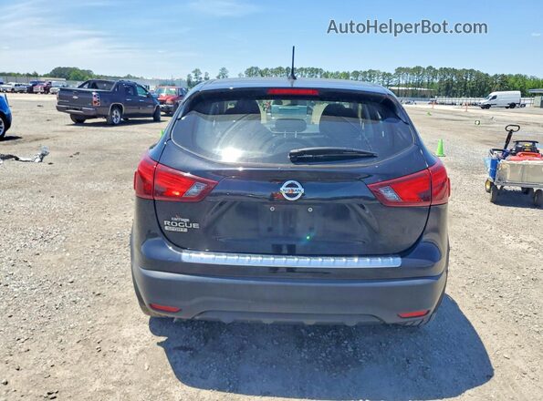 JN1BJ1CP2HW018693 2017 NISSAN ROGUE Black Հետևի տեսք