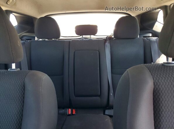 JN1BJ1CP2HW018693 2017 NISSAN ROGUE Black Հետևի նստատեղերի տեսք
